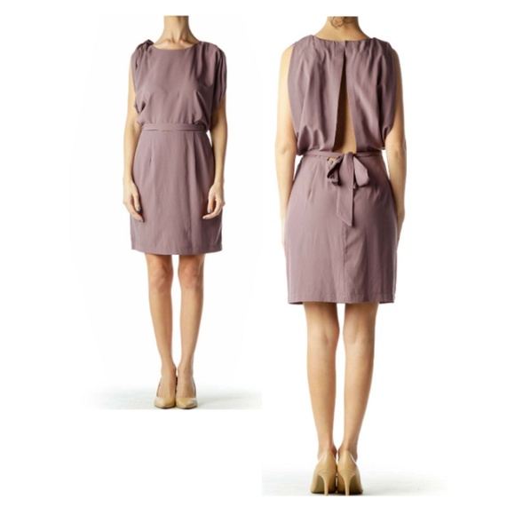 C. Luce Dresses & Skirts - C. LUCE Open-Back Short Sleeve RED Dress Medium
